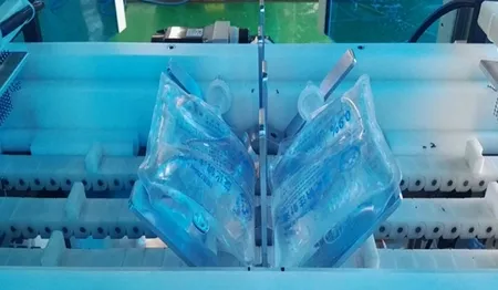 جهاز اختبار التسرب في أكياس المحاليل الوريدية IV Bag